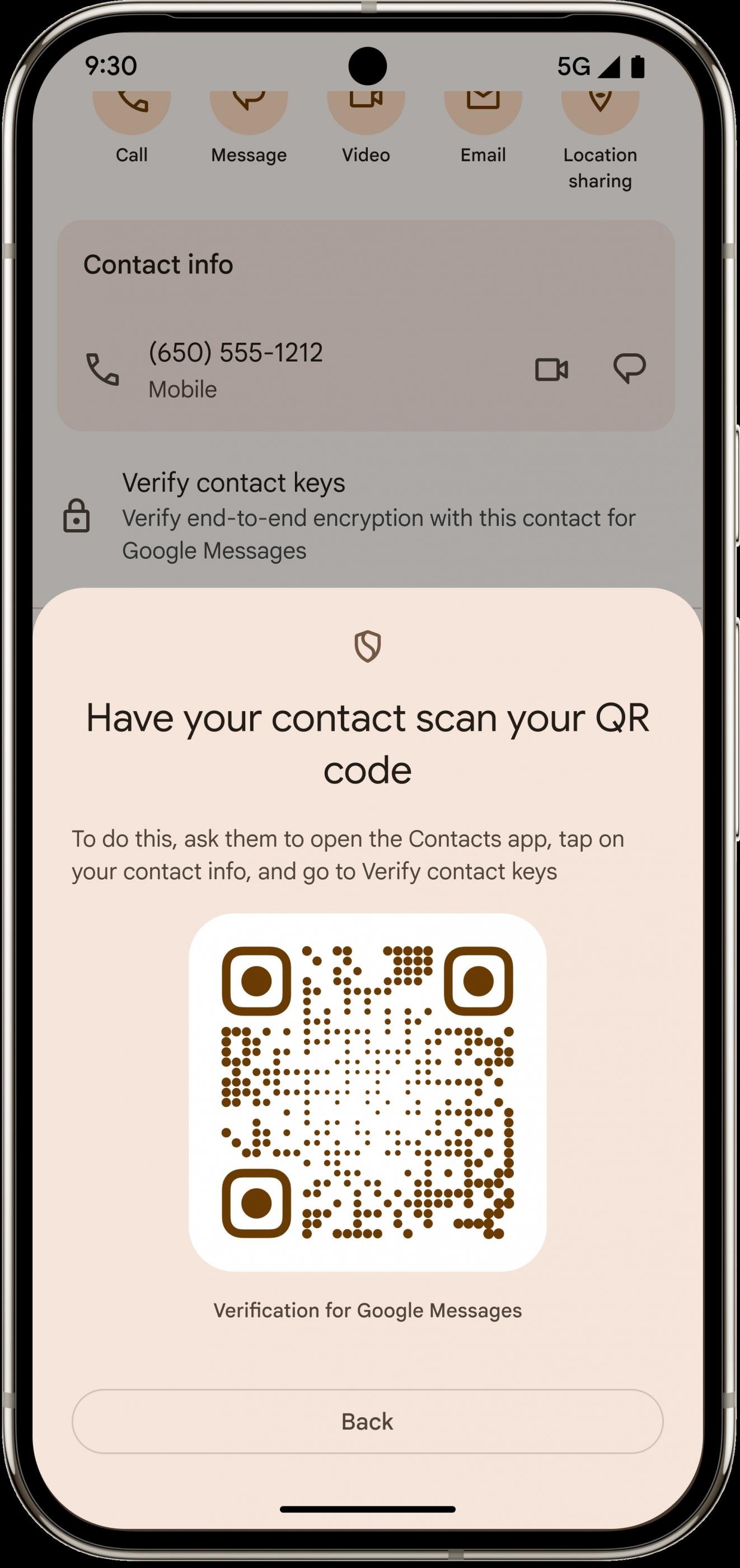 Κωδικός QR του κλειδιού Κώδικα